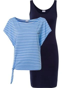 KangaROOS Jerseykleid (Set, 2-tlg., mit T-Shirt) für einen sommerlichen Kombi-Look Blau-weiß-marine, Schwarz | grau-weiß-gestreift, Rosa-weiß-himbeere 10 KangaROOS Jerseykleid (Set, 2-tlg., mit T-Shirt) für einen sommerlichen Kombi-Look Blau-weiß-marine, Schwarz | grau-weiß-gestreift, Rosa-weiß-himbeere -KANGAROOS Verkäufe a83cec83 c64b 5127 9c17 635ba4dd9fee