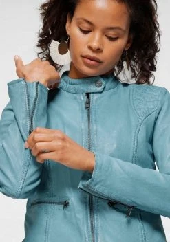 KangaROOS Lederjacke mit Ziersteppungen im sportlichem Biker-Style 5 KangaROOS Lederjacke mit Ziersteppungen im sportlichem Biker-Style -KANGAROOS Verkäufe a964cf12 5400 5c5e b3eb a4456da22137