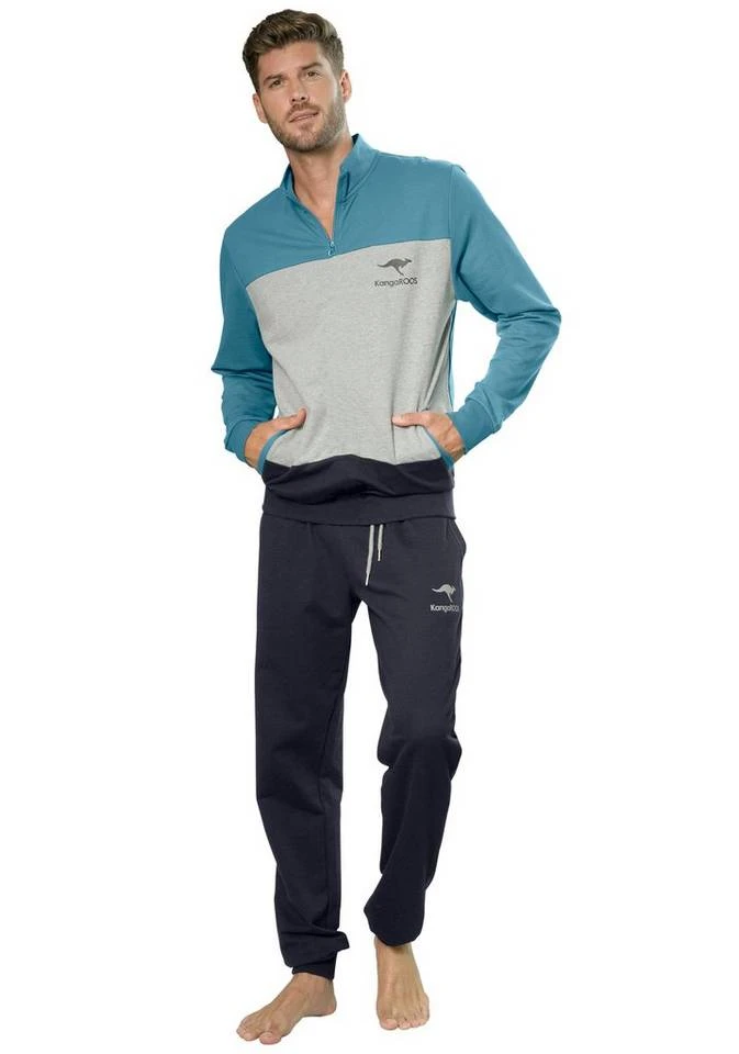 a9830f00-51aa-5aa3-b019-9a0703ae5e4c.jpg KangaROOS Sweatshirt mit Stehkragen und kurzem Reißverschluss Petrol-grau-meliert-navy, Grau-meliert-weiß-navy -KANGAROOS Verkäufe a9830f00 51aa 5aa3 b019 9a0703ae5e4c