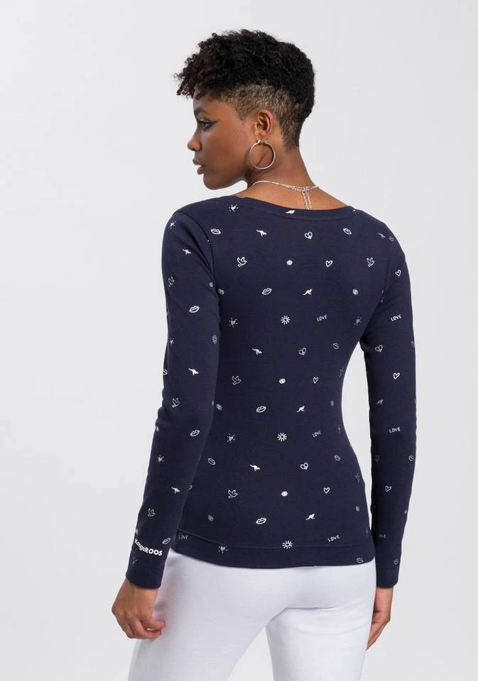 ac37181d-d0c9-59ba-9e90-9436219d4ab8.jpg KangaROOS Langarmshirt (Packung, 2er-Pack) im Doppelpack 1x uni + 1x bedruckt - NEUE KOLLEKTION Weiß-schwarz, Marine-hellgrau-meliert -KANGAROOS Verkäufe ac37181d d0c9 59ba 9e90 9436219d4ab8