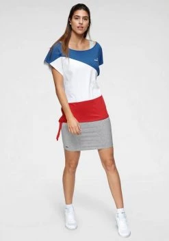 KangaROOS 2-in-1-Kleid (2-tlg) in sommerlicher zweiteiliger Kombination Kleid und Shirt Grau-weiß-gestreift | schwarz, Marine-koralle-gestreift | marine, Royalblau-rot-weiß | hellgrau-meliert, Blau-rosa -KANGAROOS Verkäufe adb71694 7d27 52e1 b85f d78a5316d893