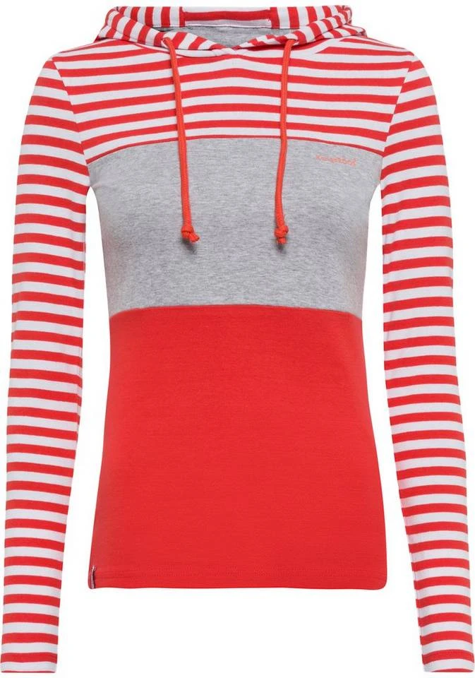 af9dba8f-7cf3-5376-8c0b-133d79abdb54.jpg KangaROOS Kapuzenshirt in verspielter Ringel-Optik mit Colorblocking Design Schwarz-weiß-hellgrau, Weiß-marine-rauchblau, Coral-hellgrau-gestreift, Grün-marine-gestreift -KANGAROOS Verkäufe af9dba8f 7cf3 5376 8c0b 133d79abdb54