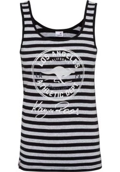KangaROOS Tanktop mit großem Marken-Logo im Brustbereich Marine-weiß-gestreift, Himbeere-gestreift, Hellblau-weiß, Schwarz-hellgrau-meliert 17 KangaROOS Tanktop mit großem Marken-Logo im Brustbereich Marine-weiß-gestreift, Himbeere-gestreift, Hellblau-weiß, Schwarz-hellgrau-meliert -KANGAROOS Verkäufe b41dfe2b 149f 55f0 8744 5f48647c65c1