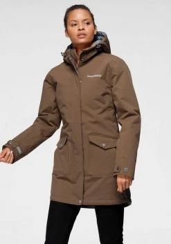 KangaROOS Parka mit aufgesetzten Taschen Marine, Schwarz, Braun