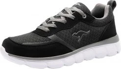 KangaROOS »KR Mild« Sneaker Grau-rosa, Schwarz-weiß