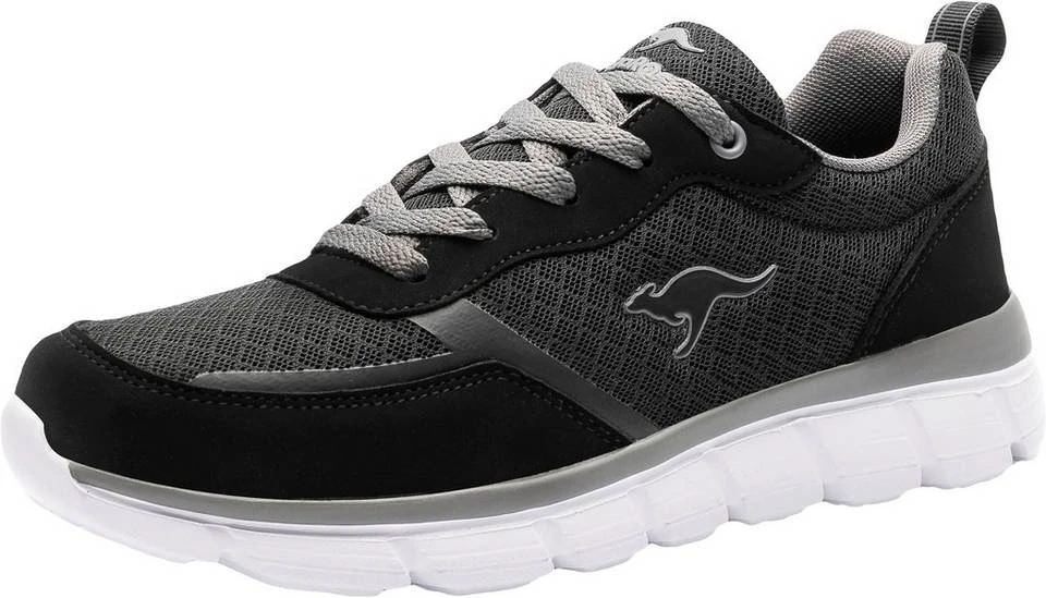 KangaROOS »KR Mild« Sneaker Grau-rosa, Schwarz-weiß 3 KangaROOS »KR Mild« Sneaker Grau-rosa, Schwarz-weiß