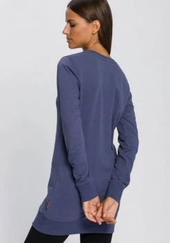 KangaROOS Longsweatshirt mit silver-foil-logo-print auf der Brust - NEUE KOLLEKTION Schwarz, Blau-meliert, Mauve-meliert -KANGAROOS Verkäufe b6fcd914 b32b 5ac3 ae3b 7a505518423b