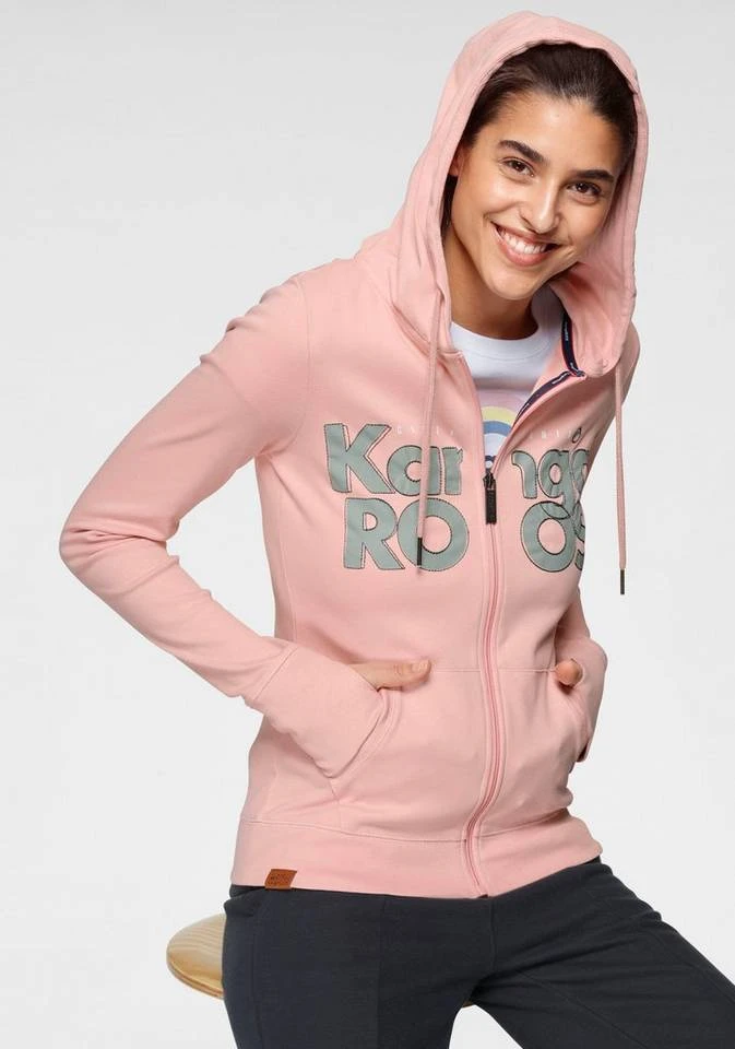 b8a1a67a-415a-5da9-9230-2a592df7e26a.jpg KangaROOS Kapuzensweatjacke mit großem Logo-Front-Print - NEUE KOLLEKTION Marine, Rosa -KANGAROOS Verkäufe b8a1a67a 415a 5da9 9230 2a592df7e26a