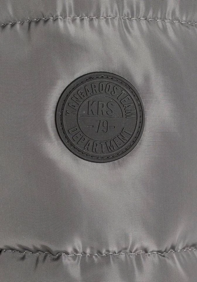 KangaROOS Steppjacke Grau-glänzend, Schwarz-glänzend 10 KangaROOS Steppjacke Grau-glänzend, Schwarz-glänzend – Bild 8