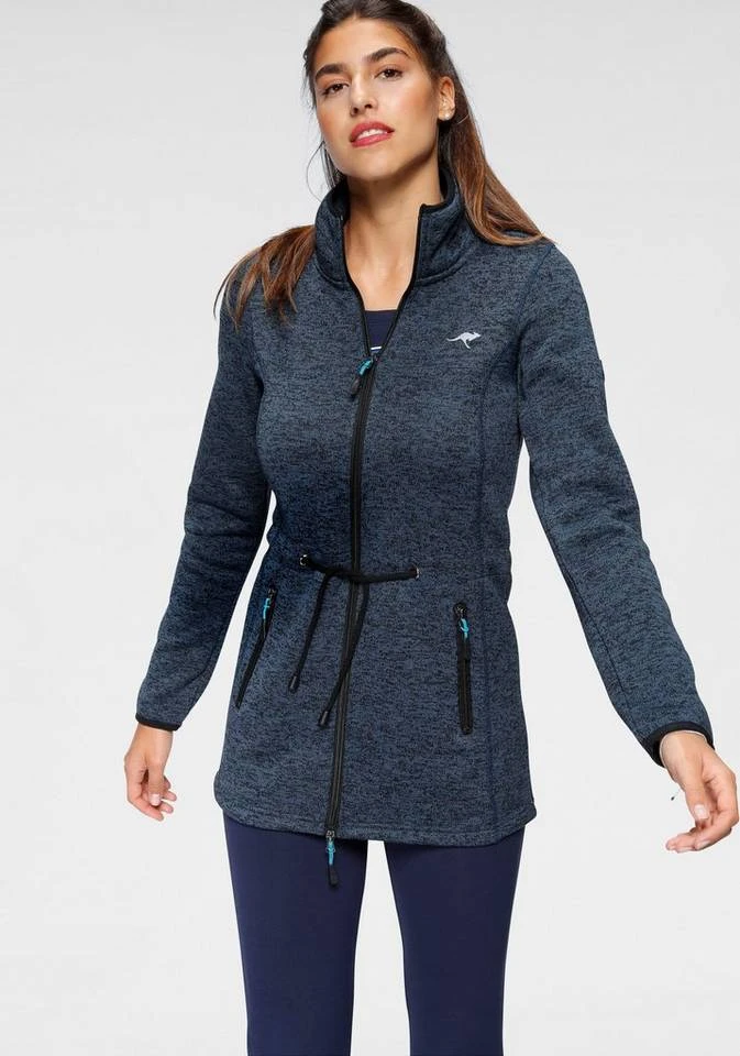 KangaROOS Strickfleecejacke mit Stehkragen und 2-Wege-Reißverschluss 7 KangaROOS Strickfleecejacke mit Stehkragen und 2-Wege-Reißverschluss – Bild 5