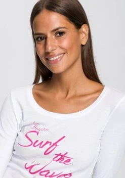 KangaROOS 3/4-Arm-Shirt mit auffälligen Schriftzügen Hellgrau-meliert, Marine, Weiß, Pink 21 KangaROOS 3/4-Arm-Shirt mit auffälligen Schriftzügen Hellgrau-meliert, Marine, Weiß, Pink -KANGAROOS Verkäufe bdf28f28 5230 5144 aea0 40cb217ec3e2