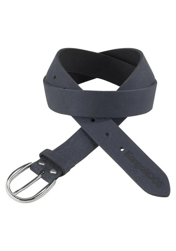 KangaROOS Ledergürtel Taupe, Cognac, Rosa, Marine 7 KangaROOS Ledergürtel Taupe, Cognac, Rosa, Marine – Bild 5