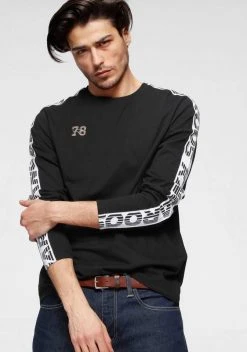 KangaROOS T-Shirt mit Lopoprint am Ärmel