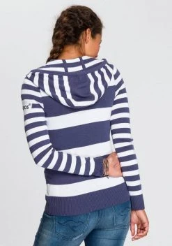 KangaROOS Kapuzenstrickjacke in trendigem Streifendesign Schwarz-weiß, Marine-reinweiß 11 KangaROOS Kapuzenstrickjacke in trendigem Streifendesign Schwarz-weiß, Marine-reinweiß -KANGAROOS Verkäufe c0221441 05c7 5393 aa60 33037c011ce2