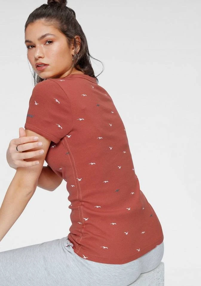 KangaROOS T-Shirt mit Anker, Schiffchen oder Reh-Print Hellgrau-meliert, Marine, Rost, Schwarz 4 KangaROOS T-Shirt mit Anker, Schiffchen oder Reh-Print Hellgrau-meliert, Marine, Rost, Schwarz – Bild 2