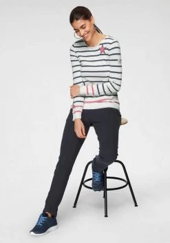 KangaROOS Streifenpullover mit kontrastfarbigen, aufgenähten Sternen Schwarz-grau-wollweiß-gestreift, Blau-weiß-rosa-gestreift, Wollweiß-blau-hellpink-gestreift 6 KangaROOS Streifenpullover mit kontrastfarbigen, aufgenähten Sternen Schwarz-grau-wollweiß-gestreift, Blau-weiß-rosa-gestreift, Wollweiß-blau-hellpink-gestreift -KANGAROOS Verkäufe c25ff1de 211a 5e42 95fa f9c381cf0b60