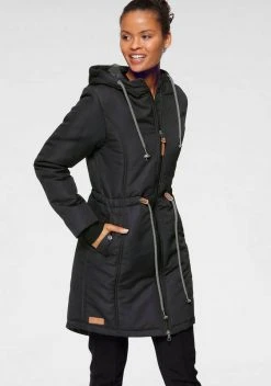 KangaROOS Langjacke mit herzlichem Allover-Druck oder in uni - NEUE KOLLEKTION Marine-grau, Schwarz