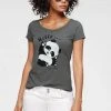 KangaROOS T-Shirt mit niedlichem Pandaprint vorne und hinten Anthrazit-meliert, Marine 2 KangaROOS T-Shirt mit niedlichem Pandaprint vorne und hinten Anthrazit-meliert, Marine -KANGAROOS Verkäufe c50b0277 da0b 54dd b278 0f69b098f5f4