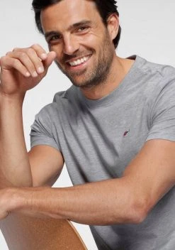 KangaROOS T-Shirt unifarben Grau-meliert, Türkis, Royalblau, Schwarz -KANGAROOS Verkäufe c8056f37 b3f5 5c50 9848 bd8f5712a8bf