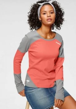 KangaROOS Sweatshirt im modischen Color-Blocking Koralle-grau, Hellt&uuml;rkis-ecru, Schwarz-wei&szlig; -KANGAROOS Verkäufe ca71b58f 089a 5190 803a 8fb06040275d