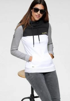 KangaROOS Kapuzensweatshirt mit modischer Kombination aus Color-Blocking und Streifen Beere-rose, Marine-nachtblau, Schwarz-weiß-hellgrau-meliert 11 KangaROOS Kapuzensweatshirt mit modischer Kombination aus Color-Blocking und Streifen Beere-rose, Marine-nachtblau, Schwarz-weiß-hellgrau-meliert -KANGAROOS Verkäufe cdeb2a44 1b4a 5897 9032 b1923ce6173c