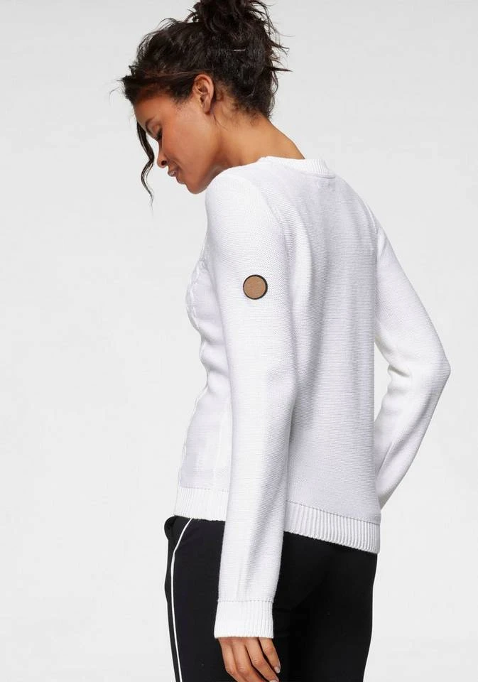 KangaROOS Rundhalspullover mit tollem Zopfmuster - NEUE KOLLEKTION Offwhite, Mittelblau 4 KangaROOS Rundhalspullover mit tollem Zopfmuster - NEUE KOLLEKTION Offwhite, Mittelblau – Bild 2