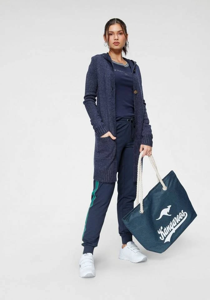 KangaROOS Sweathose mit Streifen und Zier-Logo-Knöpfen seitlich 6 KangaROOS Sweathose mit Streifen und Zier-Logo-Knöpfen seitlich – Bild 4