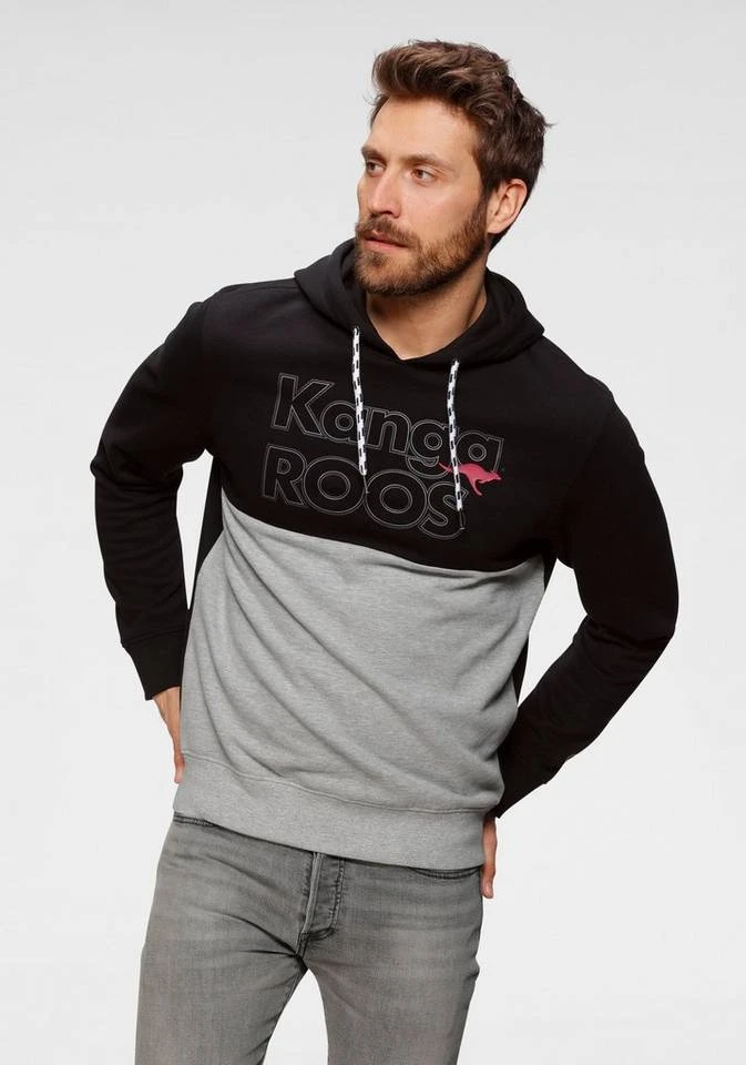 KangaROOS Kapuzensweatshirt mit großem Logofrontprint 3 KangaROOS Kapuzensweatshirt mit großem Logofrontprint