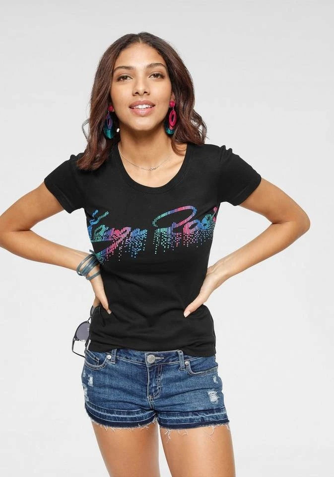 KangaROOS Print-Shirt mit buntem Strukturdruck 3 KangaROOS Print-Shirt mit buntem Strukturdruck