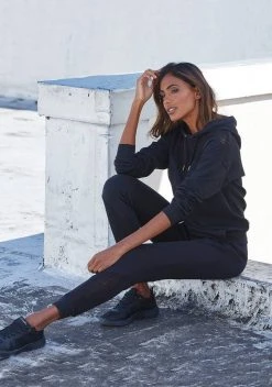 KangaROOS Hoodie mit Lochmuster über den Brustbereich Schwarz, Petrol -KANGAROOS Verkäufe d575a16d 1e96 5087 b249 eb2213a751fd