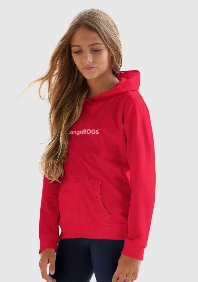 KangaROOS Kapuzensweatshirt mit Flockdruck 3 KangaROOS Kapuzensweatshirt mit Flockdruck