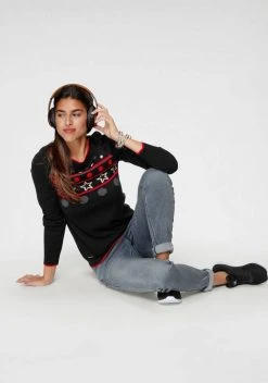 KangaROOS Jacquardpullover mit sportiven Raglan-Ärmeln Marine, Schwarz -KANGAROOS Verkäufe db0c2388 3dee 5ee3 bd85 a2da280acd7d