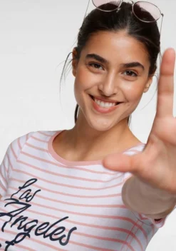 KangaROOS T-Shirt mit großem Logoschriftzug in Handschrift-Optik Marine-weiß, Weiß-rosa 13 KangaROOS T-Shirt mit großem Logoschriftzug in Handschrift-Optik Marine-weiß, Weiß-rosa -KANGAROOS Verkäufe dcb3250d 10a9 5710 8dd3 689995b4e459