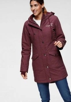 KangaROOS Funktionsparka im modischen Pünktchen-Print Bordeaux-mauve-gepunktet, Marine-wei&szlig;-gepunktet, Khaki-grau-gepunktet, Schwarz-wei&szlig;-gepunktet -KANGAROOS Verkäufe de241113 c0cb 54cf 9dfa 4c60498e6c2a