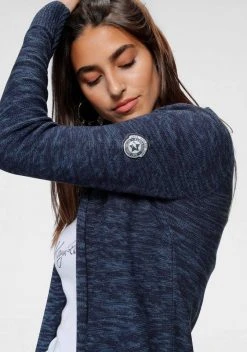 KangaROOS Strickjacke in melierter Optik Hellrosa, Navy-wei&szlig;-meliert -KANGAROOS Verkäufe e09efd8d 4e02 51a3 a72c 6f3d3fcb406f