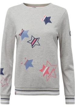 KangaROOS Sweater mit süßen Sternchen-Drucken Hellgrau-meliert, Marine-bedruckt, Schwarz -KANGAROOS Verkäufe e0e9591d d1b7 510d 9746 d371fb646aa8