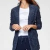 KangaROOS Strickjacke in melierter Optik Hellrosa, Navy-weiß-meliert -KANGAROOS Verkäufe e1f1d2c1 568f 531c 849f 64402435d795