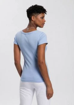 KangaROOS Print-Shirt mit auffälligem Glitzer-Druck Weiß, Schwarz, Hellblau, Marine 3 KangaROOS Print-Shirt mit auffälligem Glitzer-Druck Weiß, Schwarz, Hellblau, Marine -KANGAROOS Verkäufe e2e6de8b db4d 5d4f 8471 c821b977666a