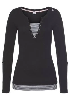 KangaROOS 2-in-1-Shirt mit geöffneter Zierknopfleiste und Turn-up Ärmeln Schwarz-weiß, Himbeere-marine-weiß, Türkis-schwarz-weiß, Marine-weiß 6 KangaROOS 2-in-1-Shirt mit geöffneter Zierknopfleiste und Turn-up Ärmeln Schwarz-weiß, Himbeere-marine-weiß, Türkis-schwarz-weiß, Marine-weiß -KANGAROOS Verkäufe e8fc5701 273e 55db 925c 0c95d022b587