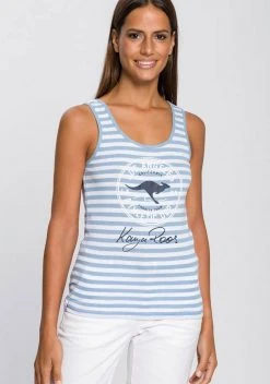 KangaROOS Tanktop mit großem Marken-Logo im Brustbereich Marine-weiß-gestreift, Himbeere-gestreift, Hellblau-weiß, Schwarz-hellgrau-meliert 21 KangaROOS Tanktop mit großem Marken-Logo im Brustbereich Marine-weiß-gestreift, Himbeere-gestreift, Hellblau-weiß, Schwarz-hellgrau-meliert -KANGAROOS Verkäufe ea268bd7 876e 5882 a0b9 c1b992f09d3e