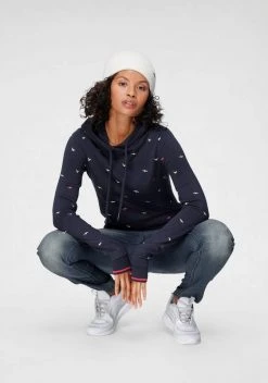 KangaROOS Kapuzenpullover mit Minimal-Allover-Druck Marine, Graublau, Schwarz -KANGAROOS Verkäufe ea69f92b 944e 50fe 980d 897305070f4f