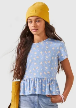 KangaROOS T-Shirt mit kleinem Volant