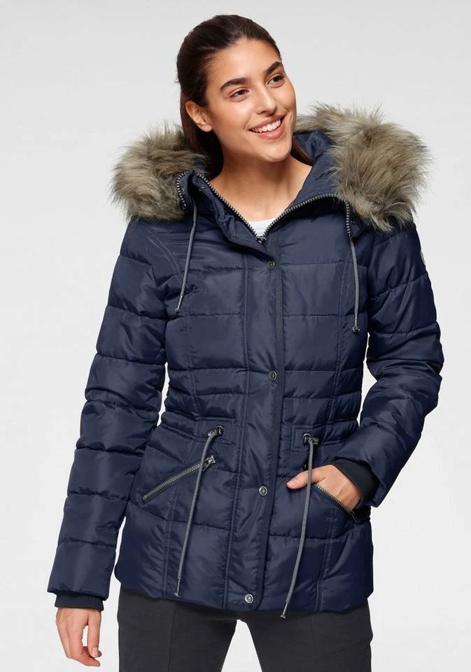 ef7213ca-eada-5a0b-bfb0-ed58b9f6492b.jpg KangaROOS Outdoorjacke in Kurzform, mit abnehmbarem Fellimitat-Kragen an der Kapuze - NEUE KOLLEKTION Marine, Schwarz, Rosa -KANGAROOS Verkäufe ef7213ca eada 5a0b bfb0 ed58b9f6492b