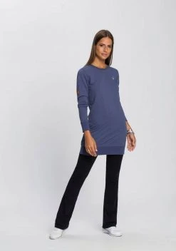 KangaROOS Longsweatshirt mit silver-foil-logo-print auf der Brust - NEUE KOLLEKTION Schwarz, Blau-meliert, Mauve-meliert -KANGAROOS Verkäufe f30cfb2b 35f1 5862 9307 3402e3ae2d47