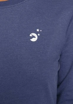 KangaROOS Longsweatshirt mit silver-foil-logo-print auf der Brust - NEUE KOLLEKTION Schwarz, Blau-meliert, Mauve-meliert -KANGAROOS Verkäufe f53c4723 39f8 50b3 af83 a9addf7e7335