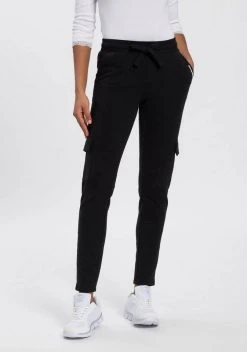 KangaROOS Jogginghose im Cargo-Look mit Gummibund & Tunnelzug - NEUE KOLLEKTION Schwarz, Blau-meliert -KANGAROOS Verkäufe f6630cee d6bd 5013 b07d ba00aa44e06f