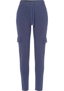 KangaROOS Jogginghose im Cargo-Look mit Gummibund & Tunnelzug - NEUE KOLLEKTION Schwarz, Blau-meliert -KANGAROOS Verkäufe f904ce9b 2485 5bb8 8a51 c53874a92b3d