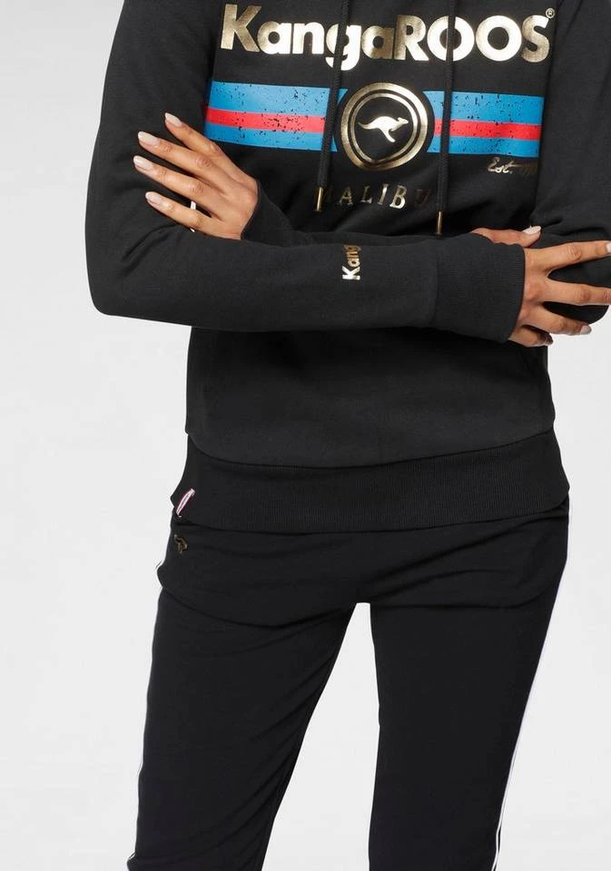 KangaROOS Kapuzensweatshirt mit schimmerndem Logo-Druck - NEUE KOLLEKTION 6 KangaROOS Kapuzensweatshirt mit schimmerndem Logo-Druck - NEUE KOLLEKTION – Bild 4