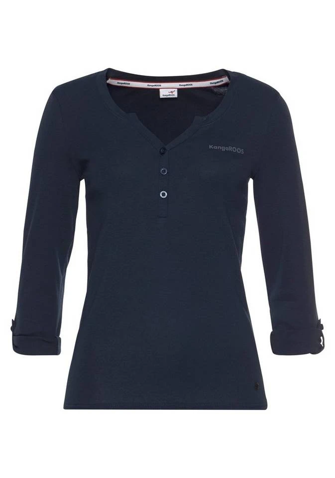 KangaROOS Shirtbluse mit Turn-up Ärmeln - NEUE KOLLEKTION 9 KangaROOS Shirtbluse mit Turn-up Ärmeln - NEUE KOLLEKTION – Bild 7