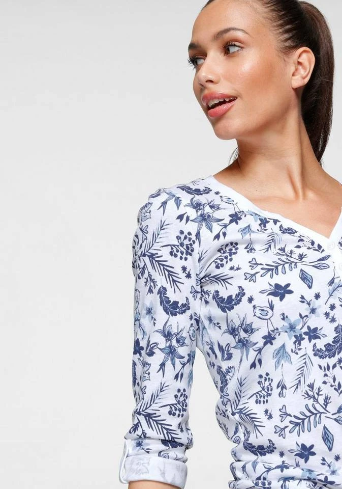 KangaROOS Shirtbluse mit Turn-up Ärmeln und blumigem Allover-Druck - NEUE KOLLEKTION 5 KangaROOS Shirtbluse mit Turn-up Ärmeln und blumigem Allover-Druck - NEUE KOLLEKTION – Bild 3